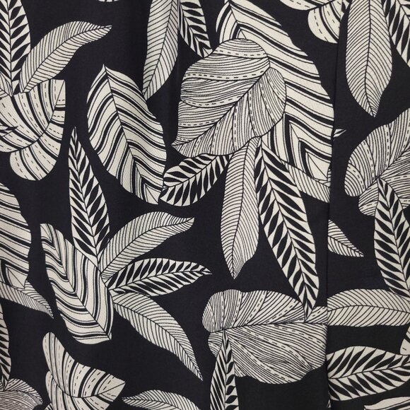 Vintage Silk Patterned Cropped Capri Pants - Picture 2 of 8